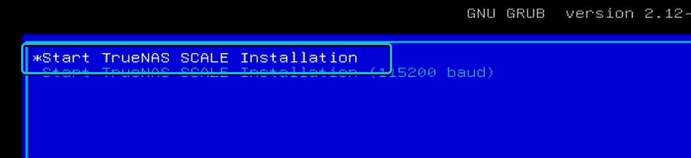 Start the installer.